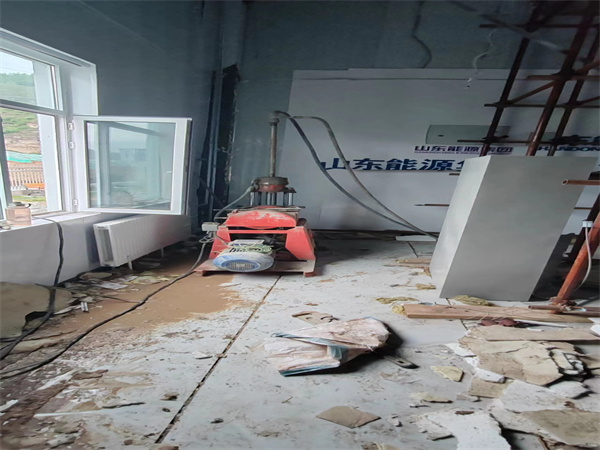 禹城地基基础下沉墙体裂缝加固注浆顶升施工